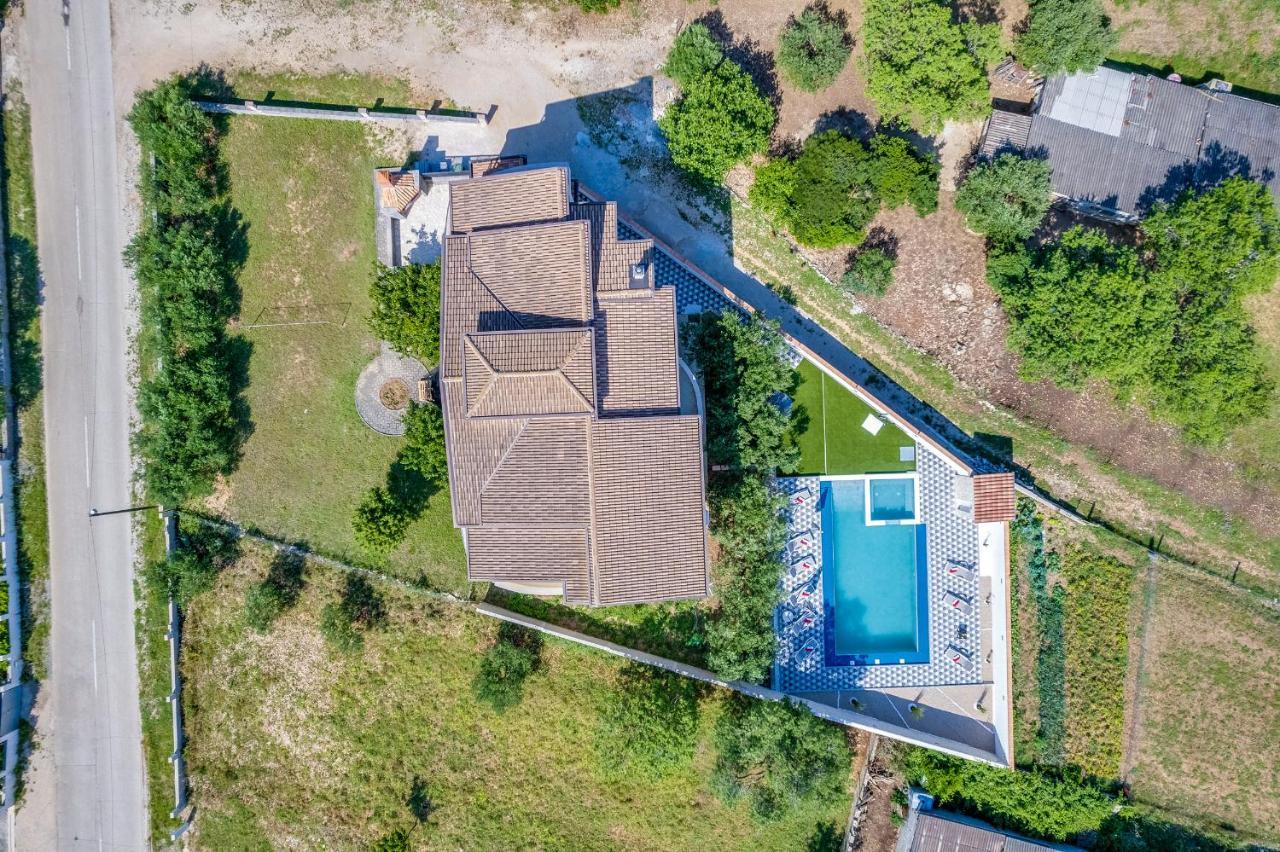 Apartman David S Bazenom Podusje Екстериор снимка