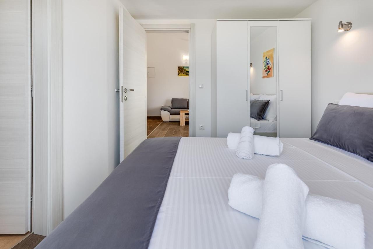 Apartman David S Bazenom Podusje Екстериор снимка